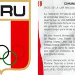 Comunicación oficial de eventos deportivos peruanos