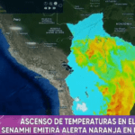 Senamhi emite avisos por altas temperaturas